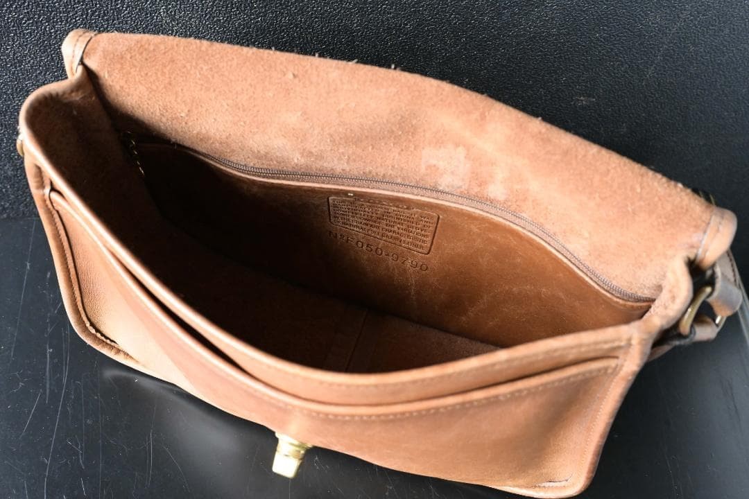 Coach Old 9790 Shoulder Bag Brown 6.7 x 11 x 3.5 inches Vintage