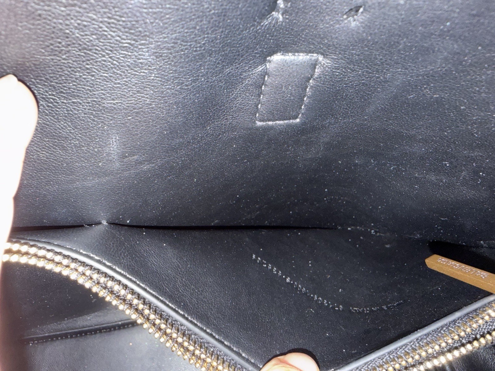 Balenciaga Bel Air med Black Leather Carryall Bag