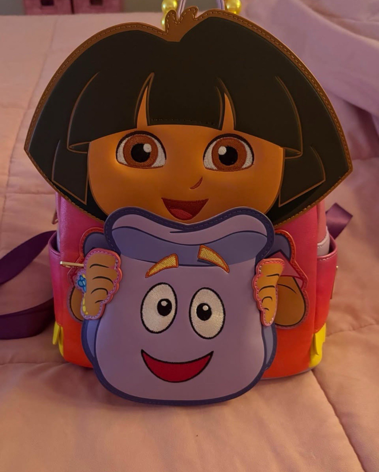 Loungefly Nickelodeon Dora the Explorer Backpack Cosplay Mini Backpack