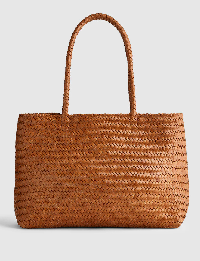 Madewell The Signature Woven Tote, Burnt Sienna