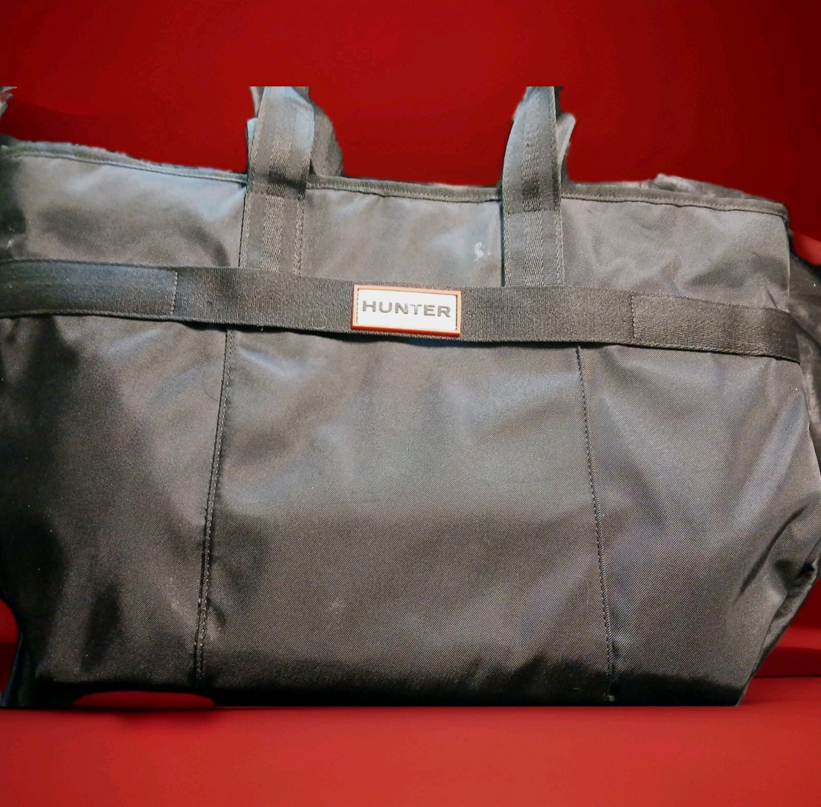 Hunter Water Resistant Recycled Laptop Backpack Travel Bag Black