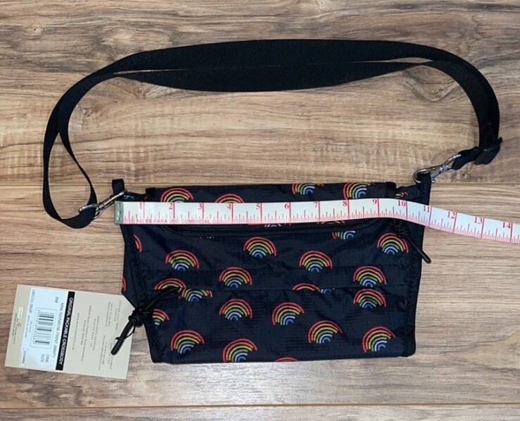 HUNTER Original Crossbody Bag | Packable | Rainbow Pride Print