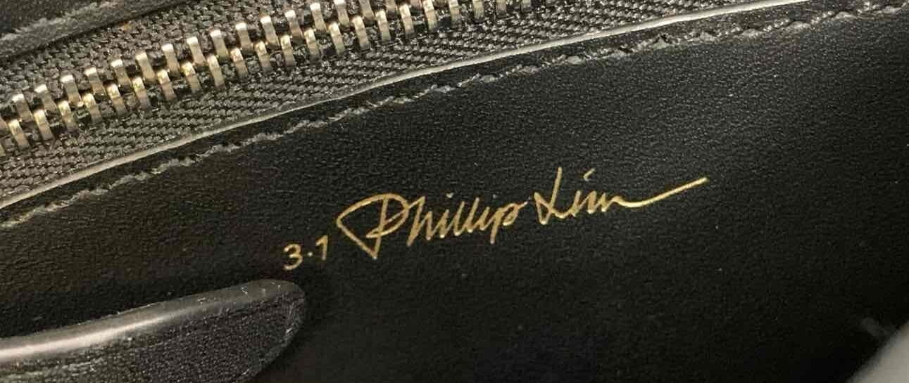 3.1 Phillip Lim Handbag Leather Cow Print Handbag Large Purse