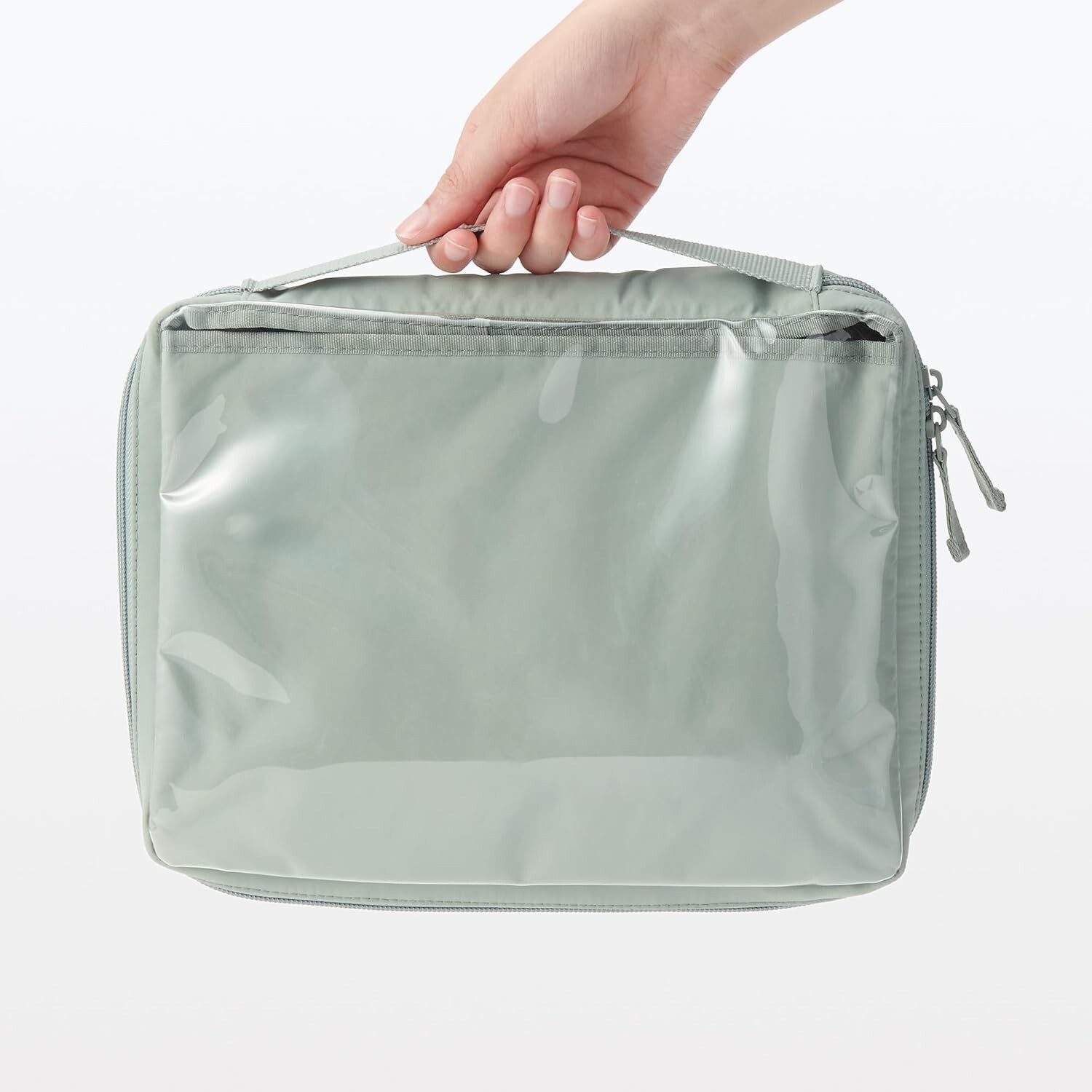 MUJI A5 wide Collection Case exclusive selectable pocket Moss Green NDG49A4S JPN
