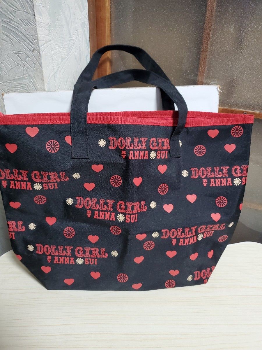 DOLLY.GIRL.BY.ANNA.SUI Tote Bag Black 31cm x 41.5cm x 13.5cm Japan For 14+