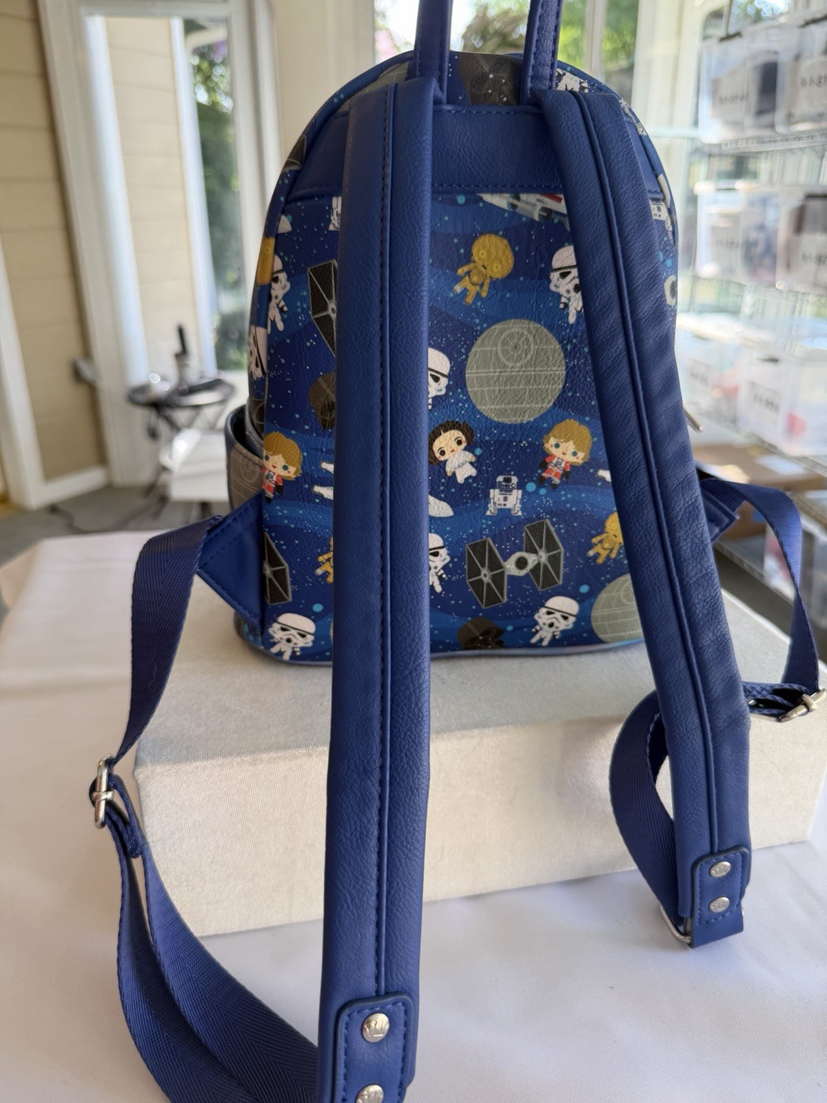 Loungefly Star Wars A New Hope Chibi Characters Mini Backpack Disney Parks Bag