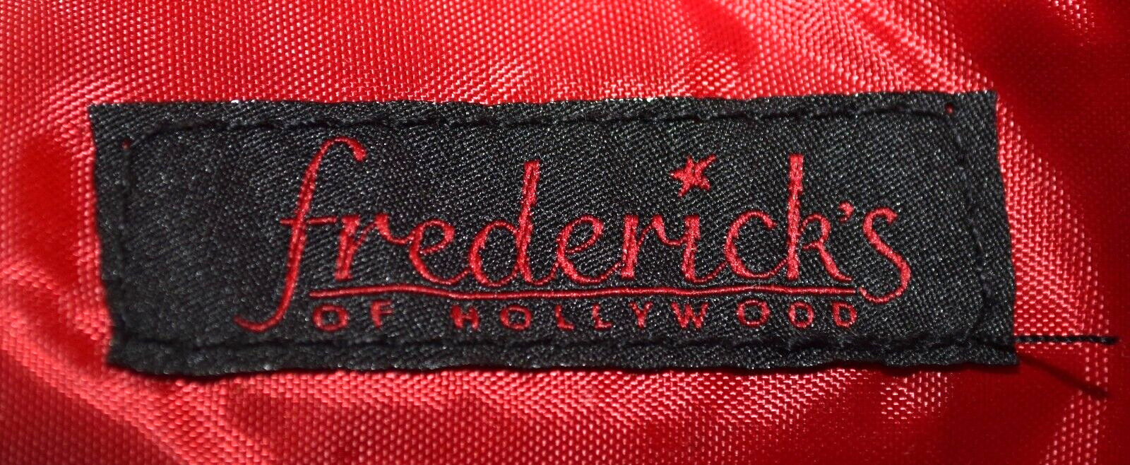 Fredericks of Hollywood Leopard Print Canvas Black Faux Leather Tote Bag NWOT