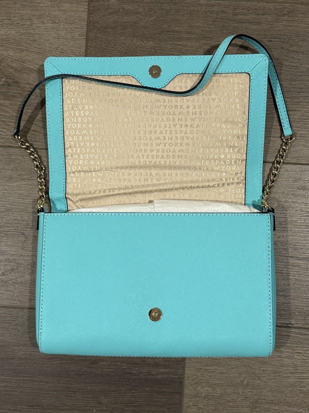 New Kate Spade Women’s Charlotte Street Alek Bag – Teal – Ships same day as