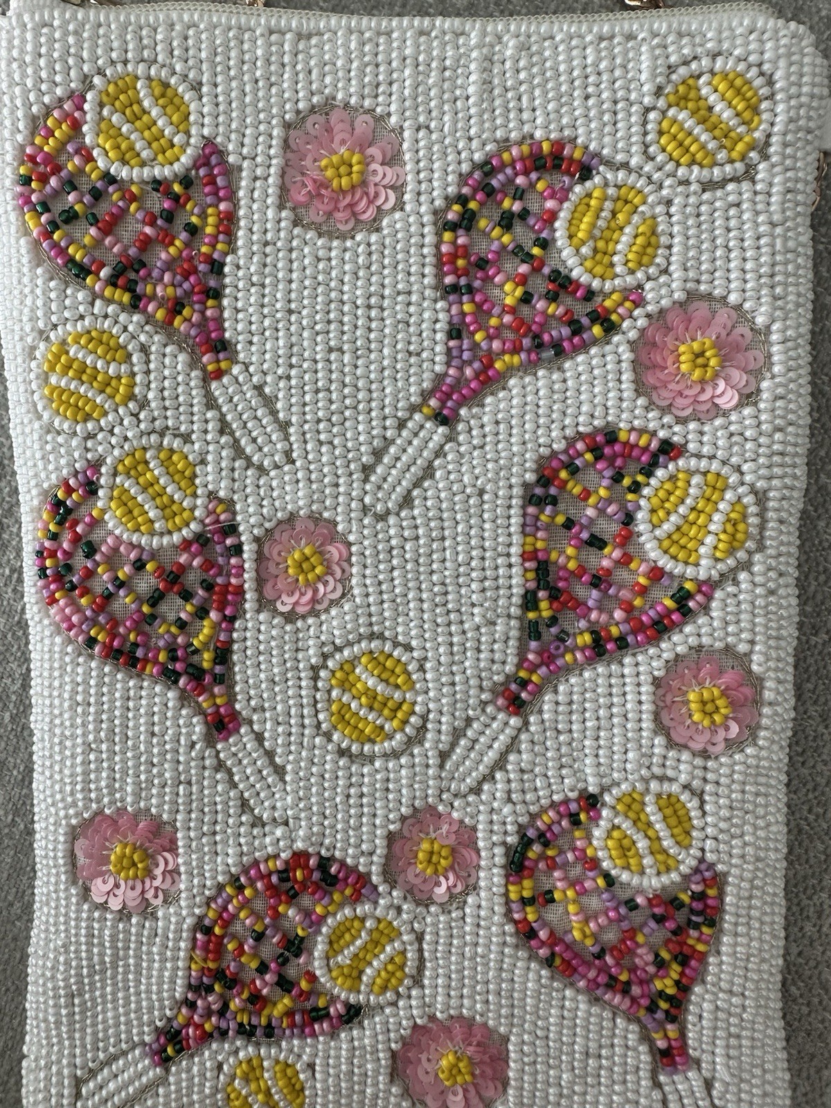 Women’s Best Of Golf Handmade Tennis Beaded Phone Crossbody Bag