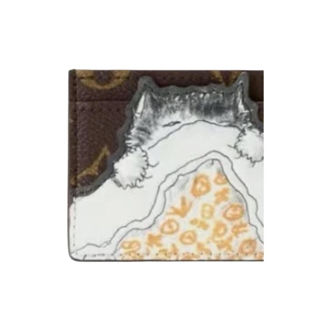 LOUIS VUITTON Catogram Collaboration Series Card case Women’s