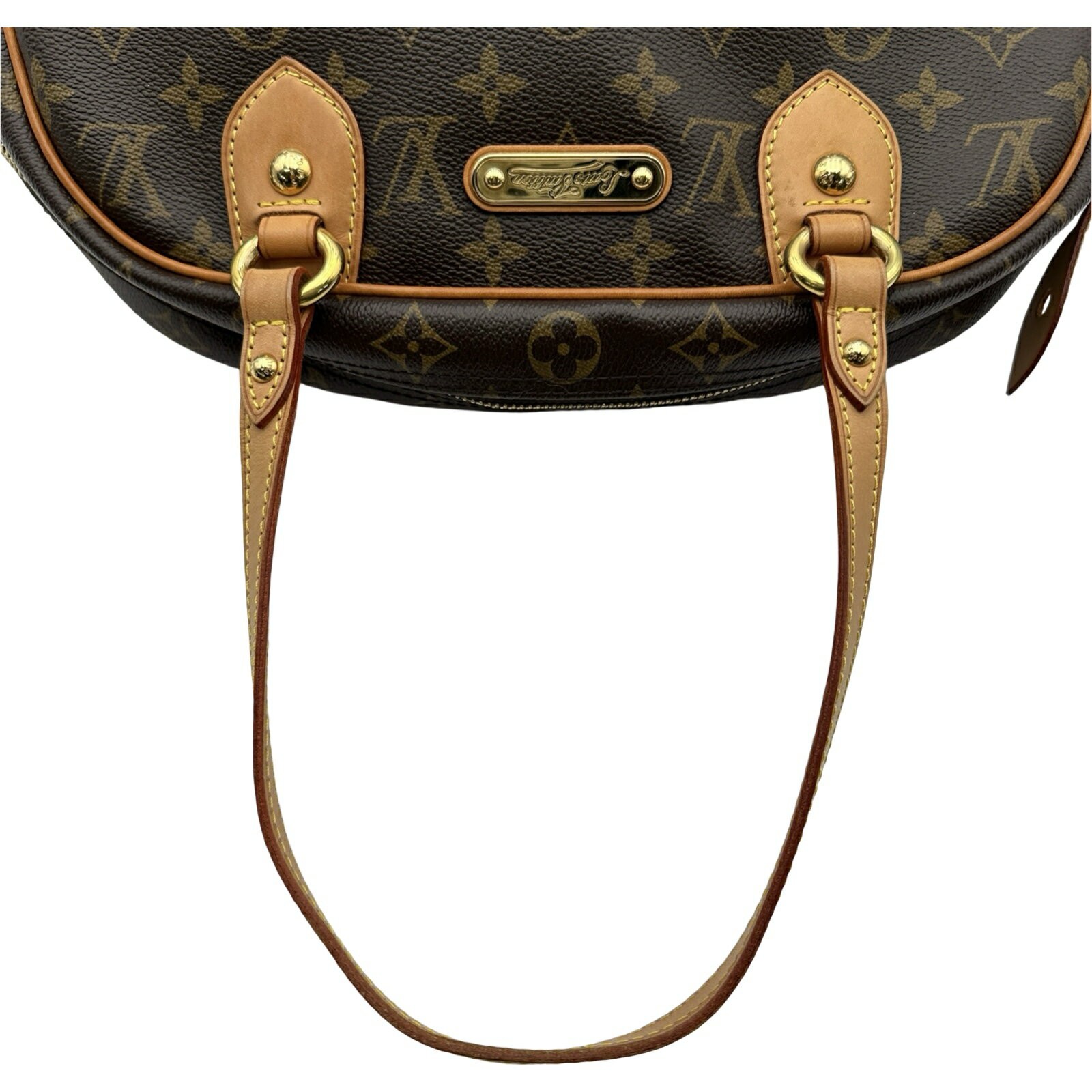 Louis Vuitton Monogram Montorgueil PM M95565 Brown Canvas Shoulder Bag Brown 99