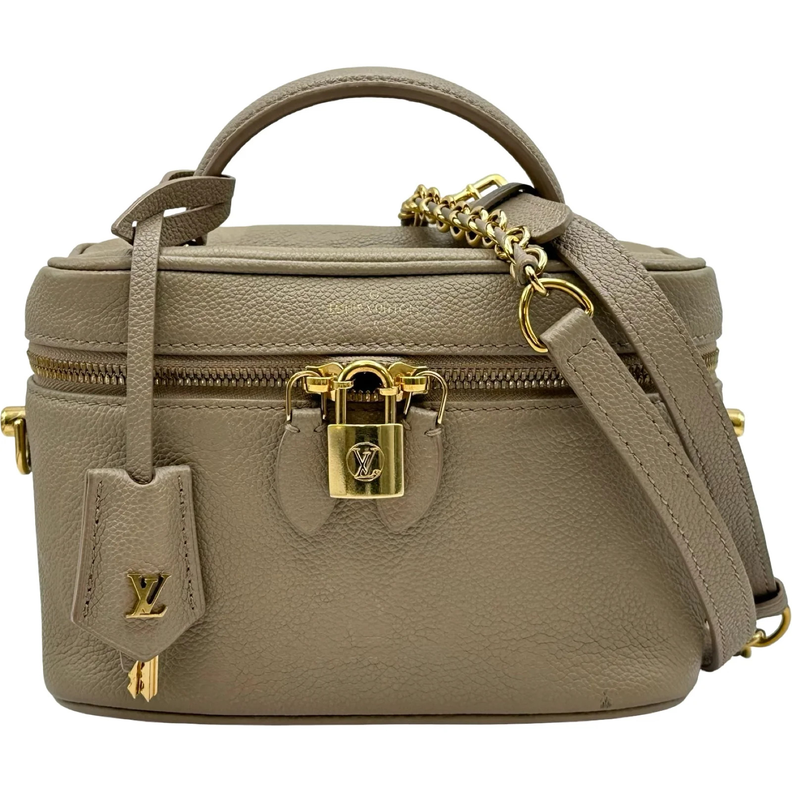 LOUIS VUITTON Vanity PM Beige Monogram Shoulder Bag M45608 #OKB2812