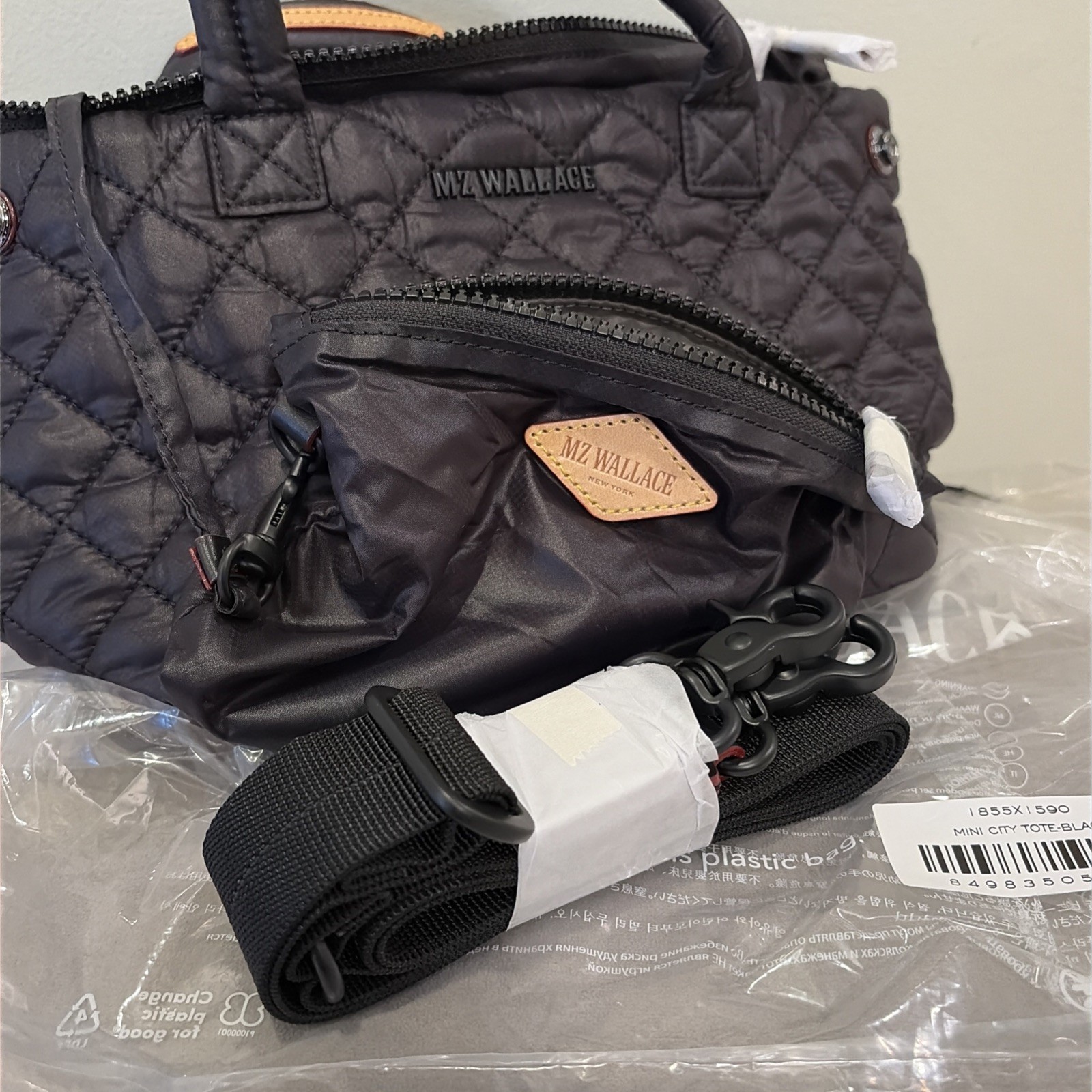 MZ Wallace Metro Mini City Tote in Black – NWT