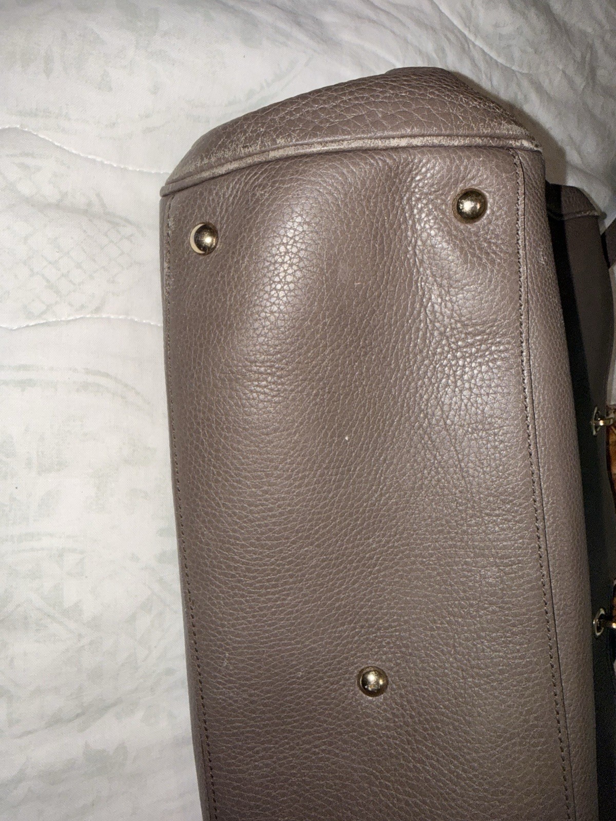 Gucci Bamboo Handle Shopper Tote Model Large Tan Purse Bag