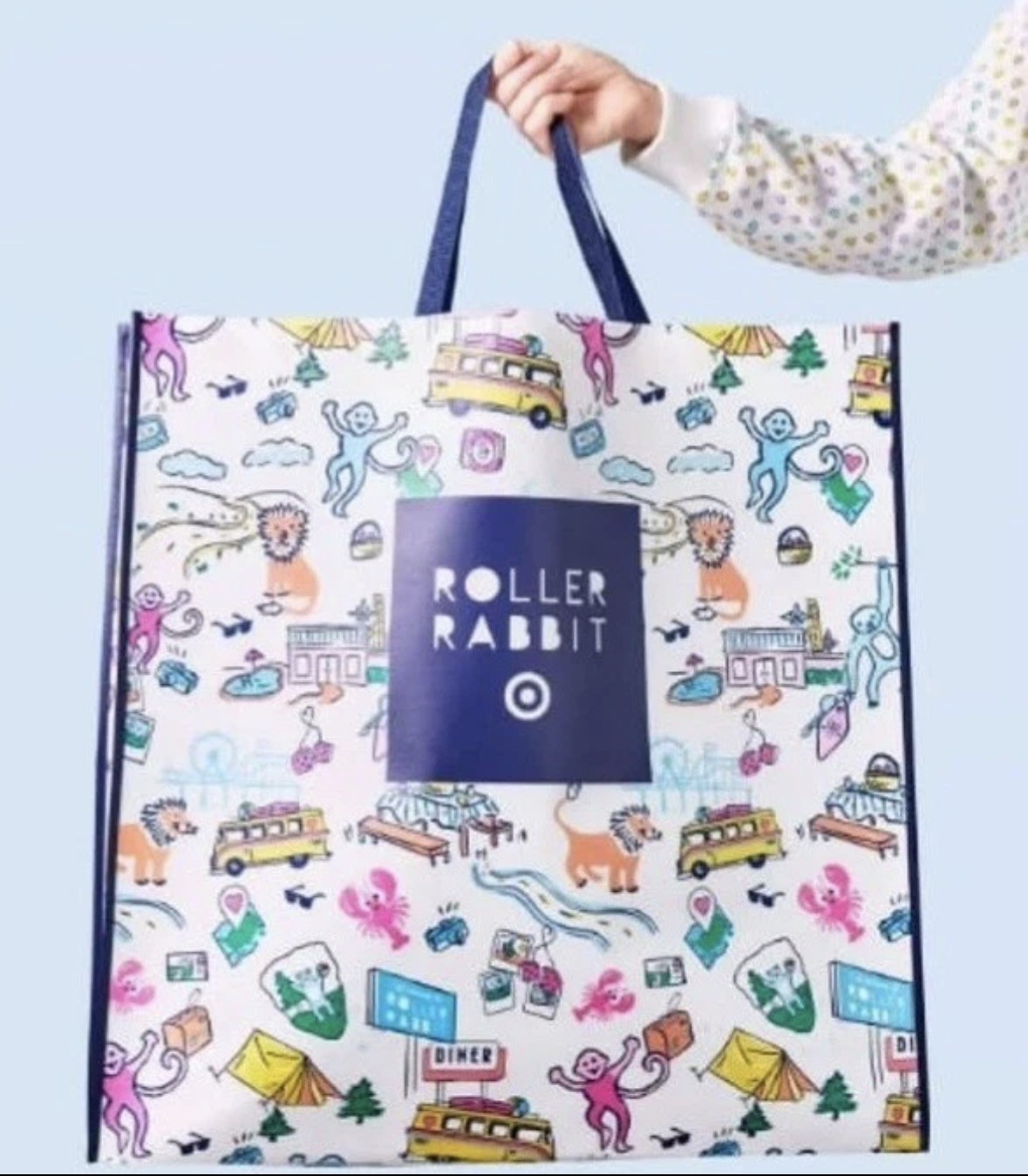 EXCLUSIVE Roller Rabbit Target Exclusive Shopping Bag Tote Ready To Ship