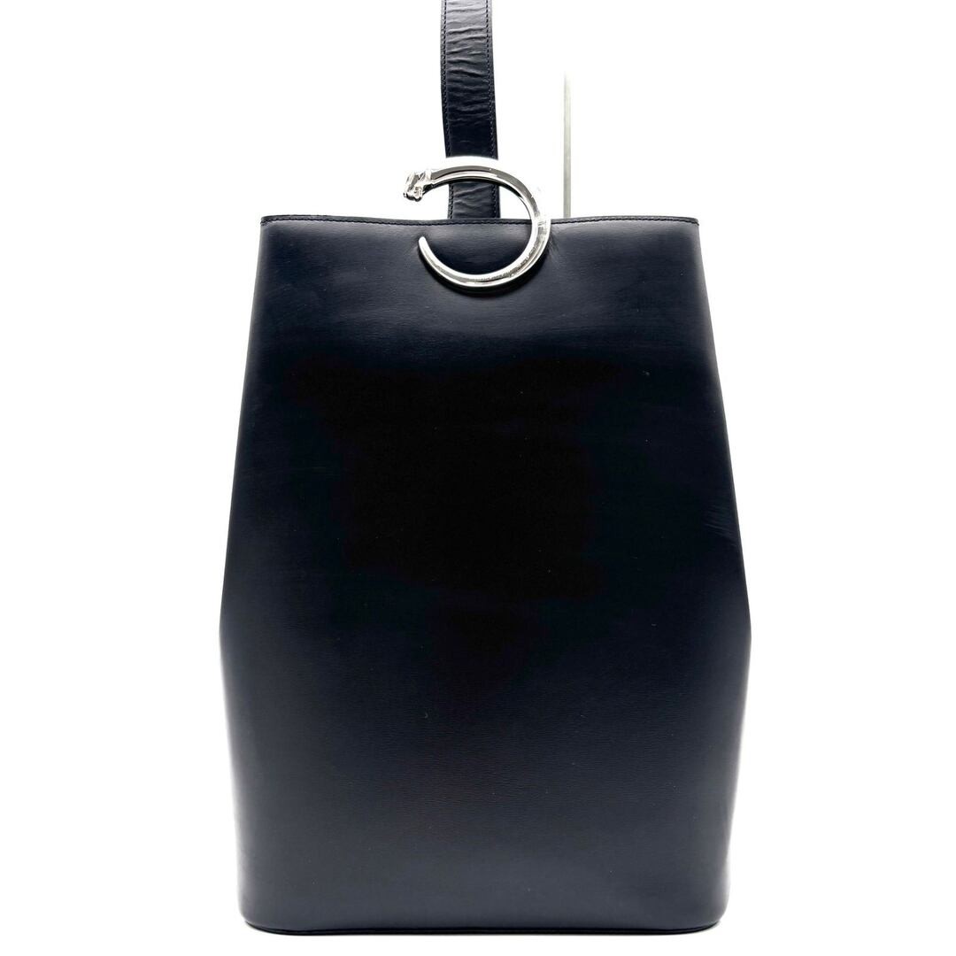 Cartier Panthere shoulder bag all leather one-shoulder freestanding Used TETT-0