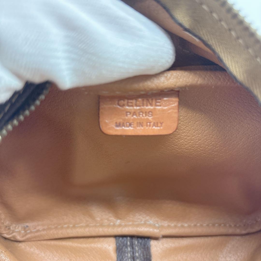 Celine Macadam Camera Bag Shoulder Crossbody Triomphe Used