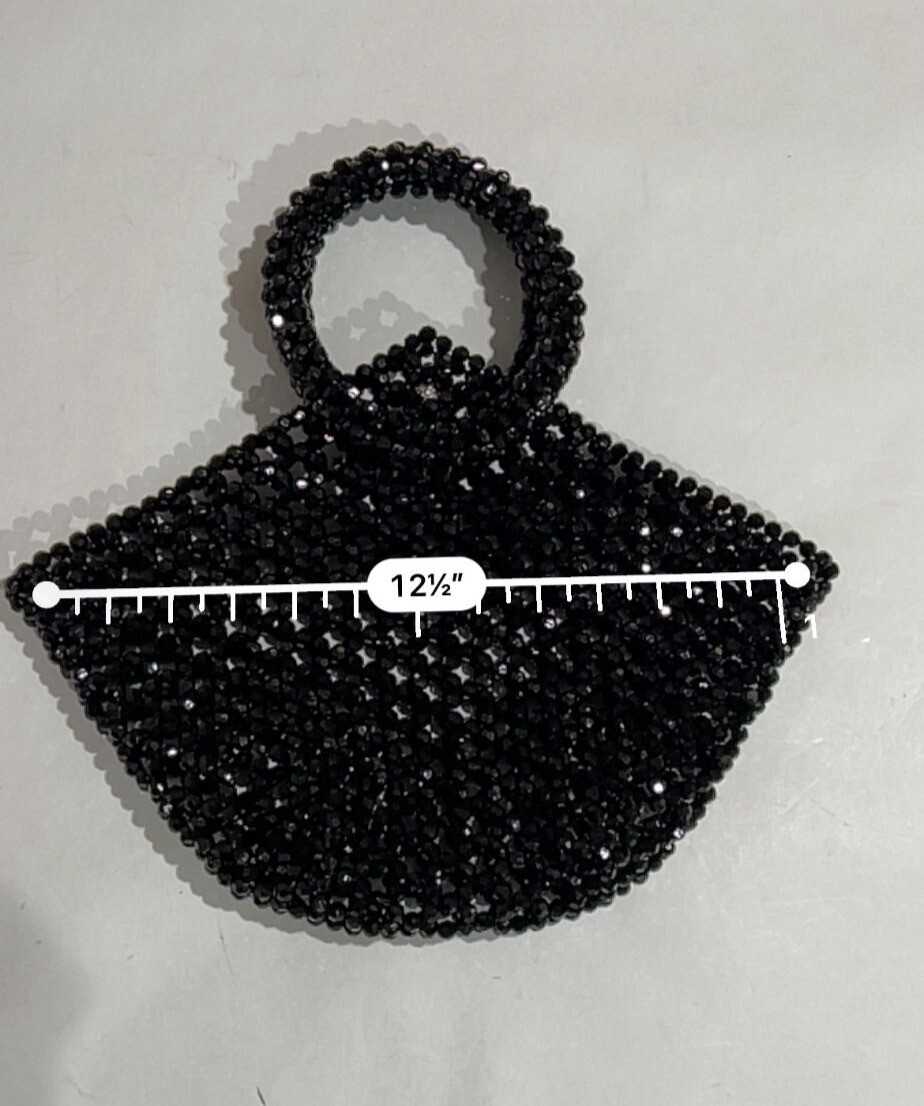 8 Other Reasons Geometric Top Handle Bag in Black