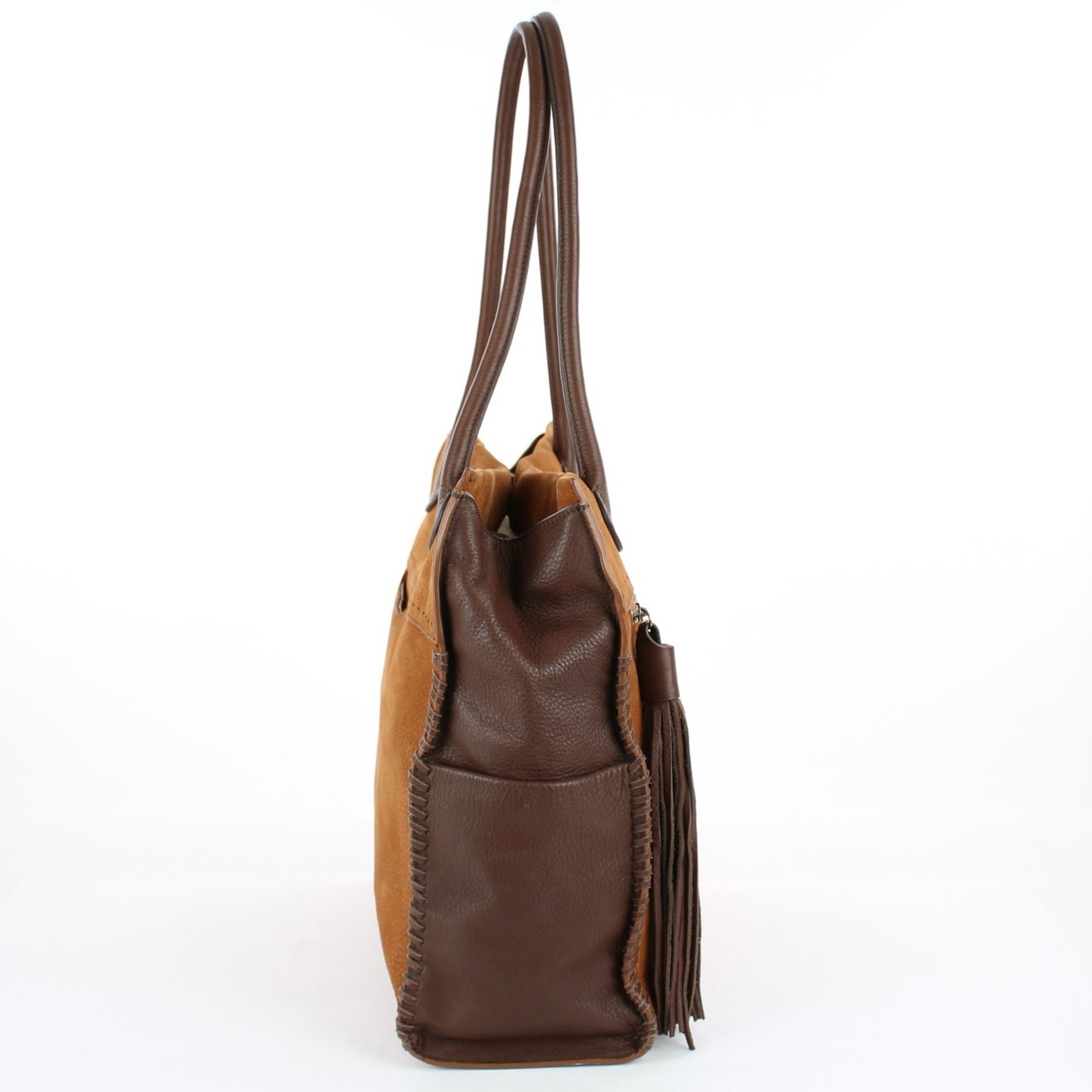 Hobo Lure Tote Walnut Leather