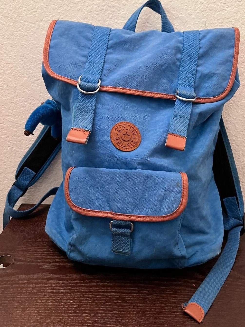 Kipling VF europe bvba backpack Blue BP3834-473 Carry-all Shoulder Day Bag
