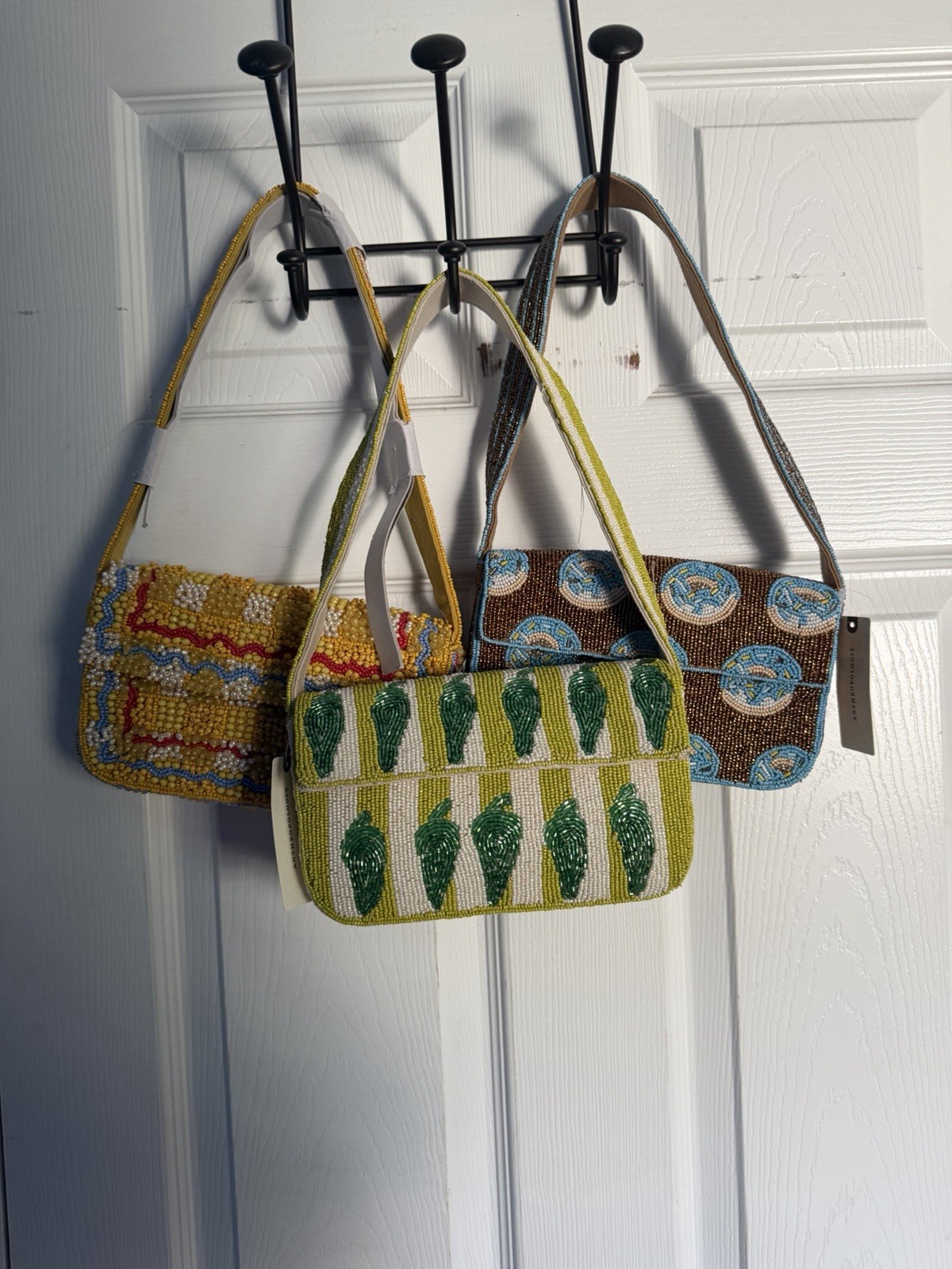 Anthropology~ NEW Fiona Beaded Bag Set