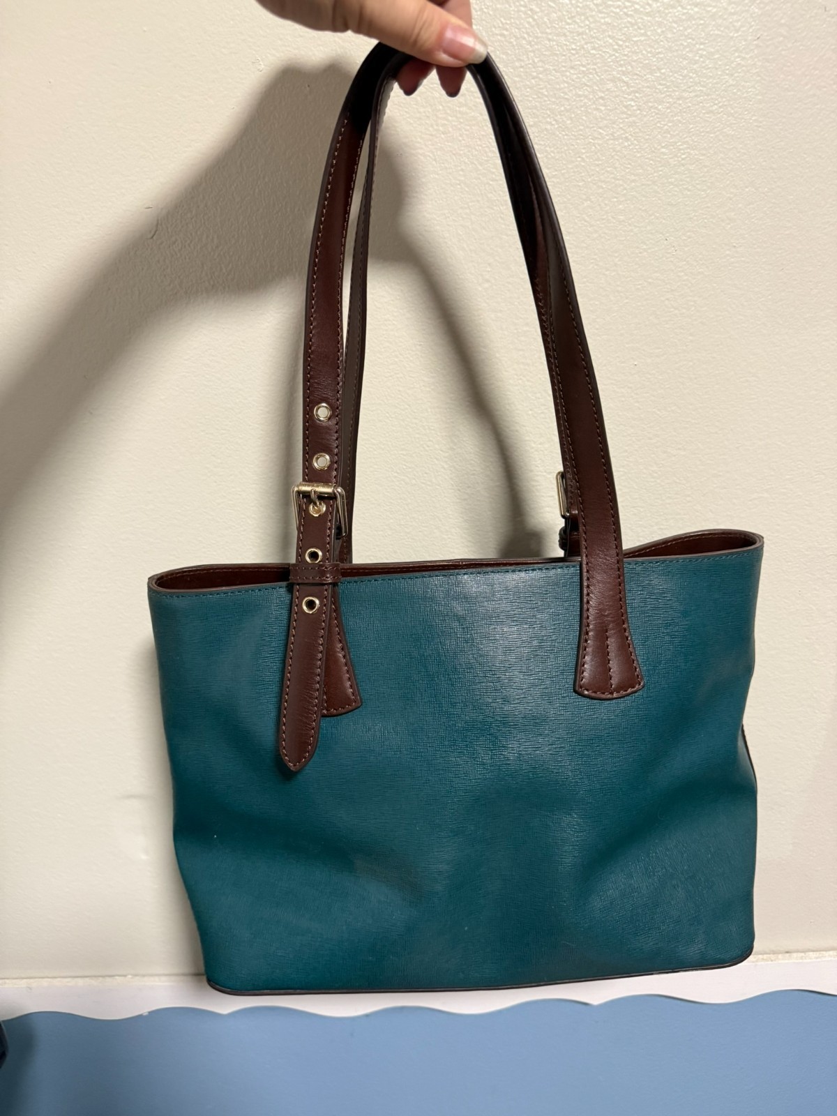dooney and bourke handbag purse teal Excellent condition