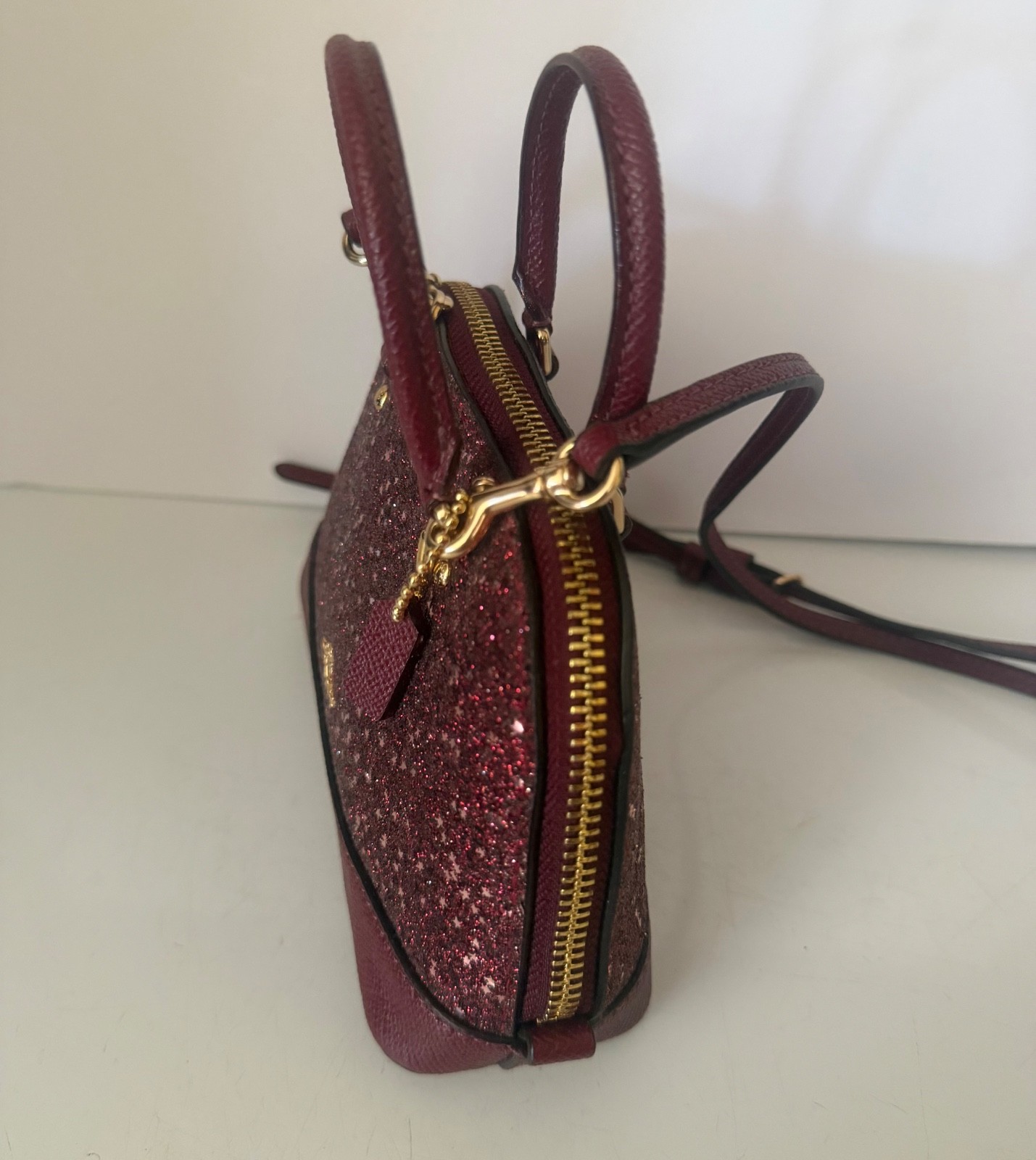 Coach mini crosse body bag