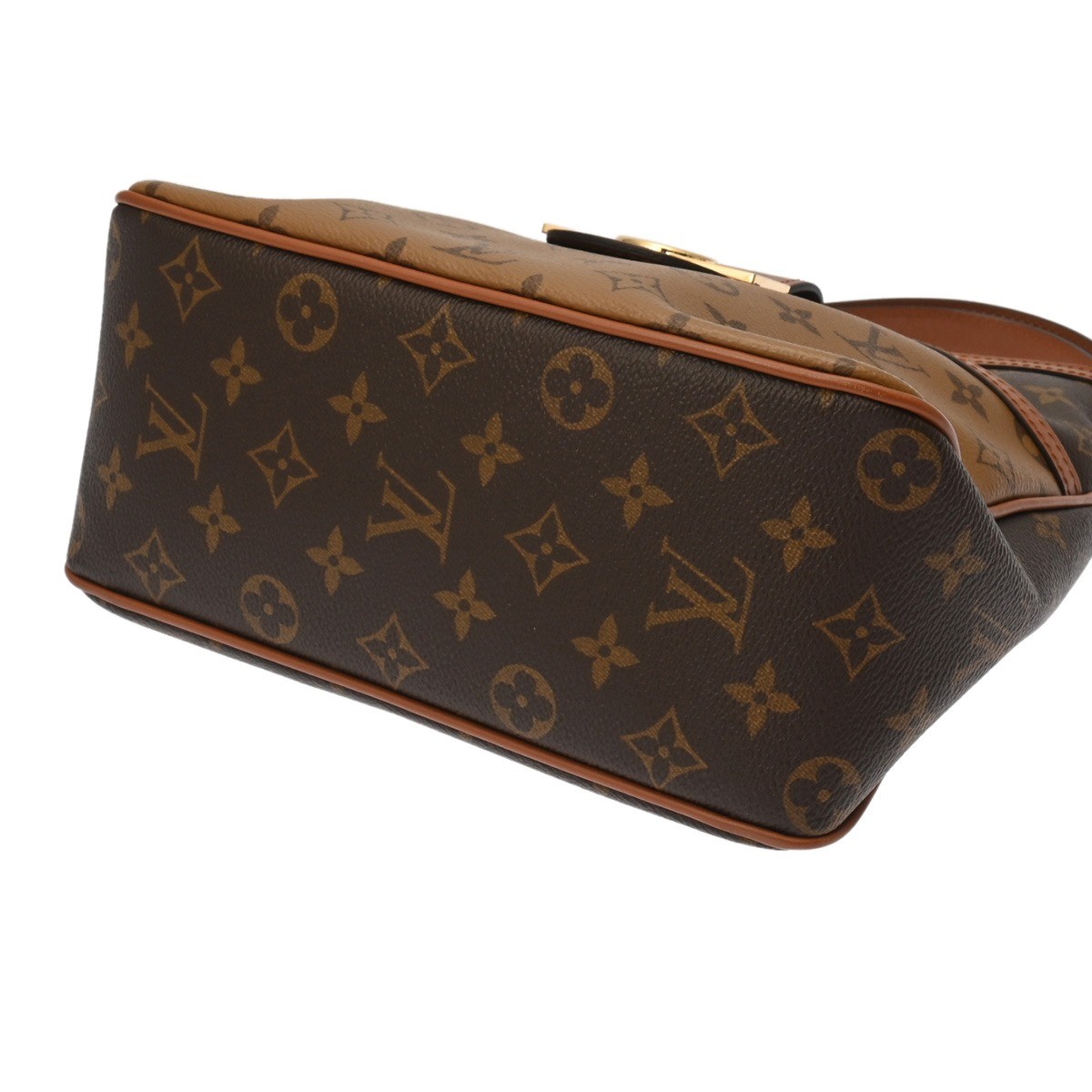 Louis Vuitton PM M45194 Shoulder Bag Monogram Canvas Brown #WB2064