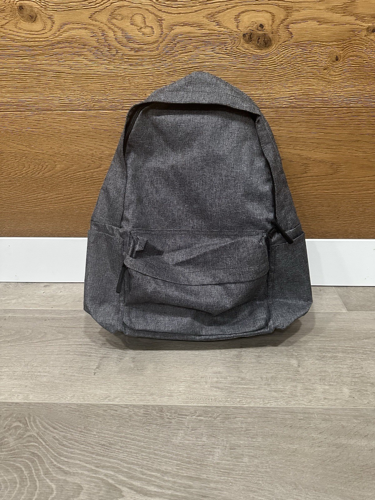 MUJI Water Repellent Backpack 43×32×14 cm Gray Travel Bag New With Tags