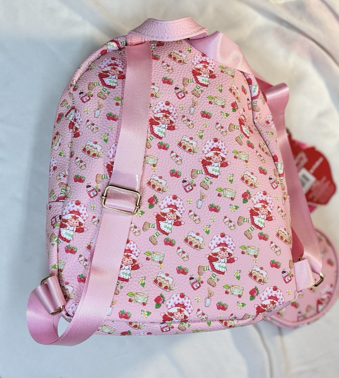 World Of Strawberry Shortcake Mini Backpack 3 Piece Pink Heart Gift Set