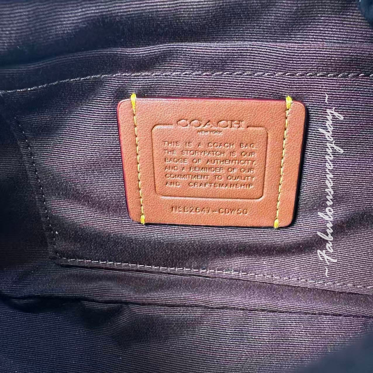 Coach Ashton Shoulder Bag Signature Jacquard Snake Embossed Leather/Oak CDW50