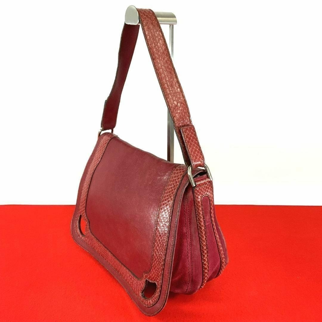 Cartier Marcello shoulder bag bordeaux 13.3*8.6*3.7 inch
