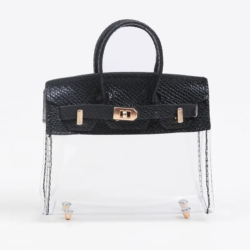 Mini Handbag Car Key Holder – Anti-Lost Fob Pouch with Handle & Gift Idea