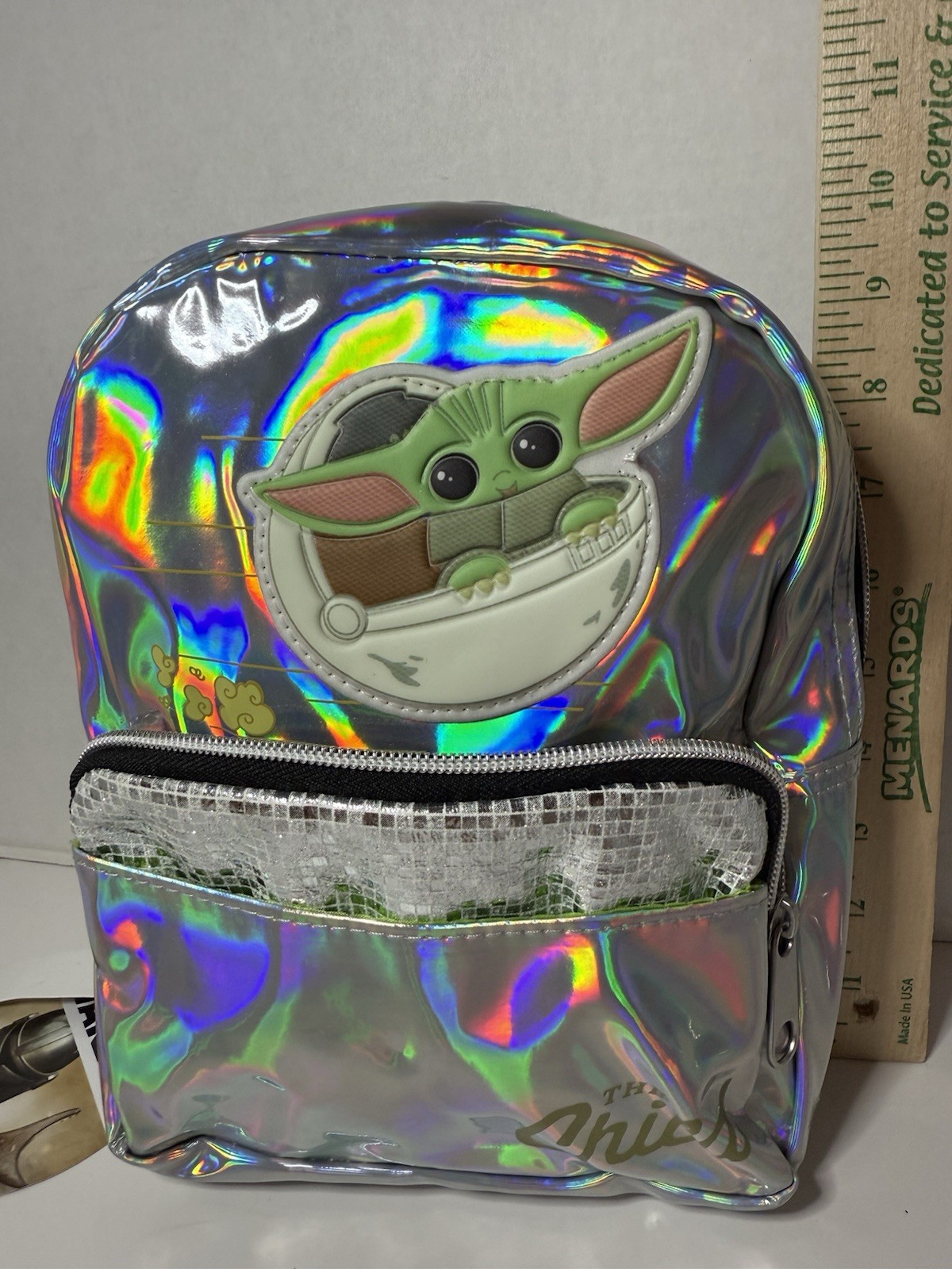 Star Wars The Mandalorian Baby Yoda The Child Grogu Mini Backpack Bag Purse Pack