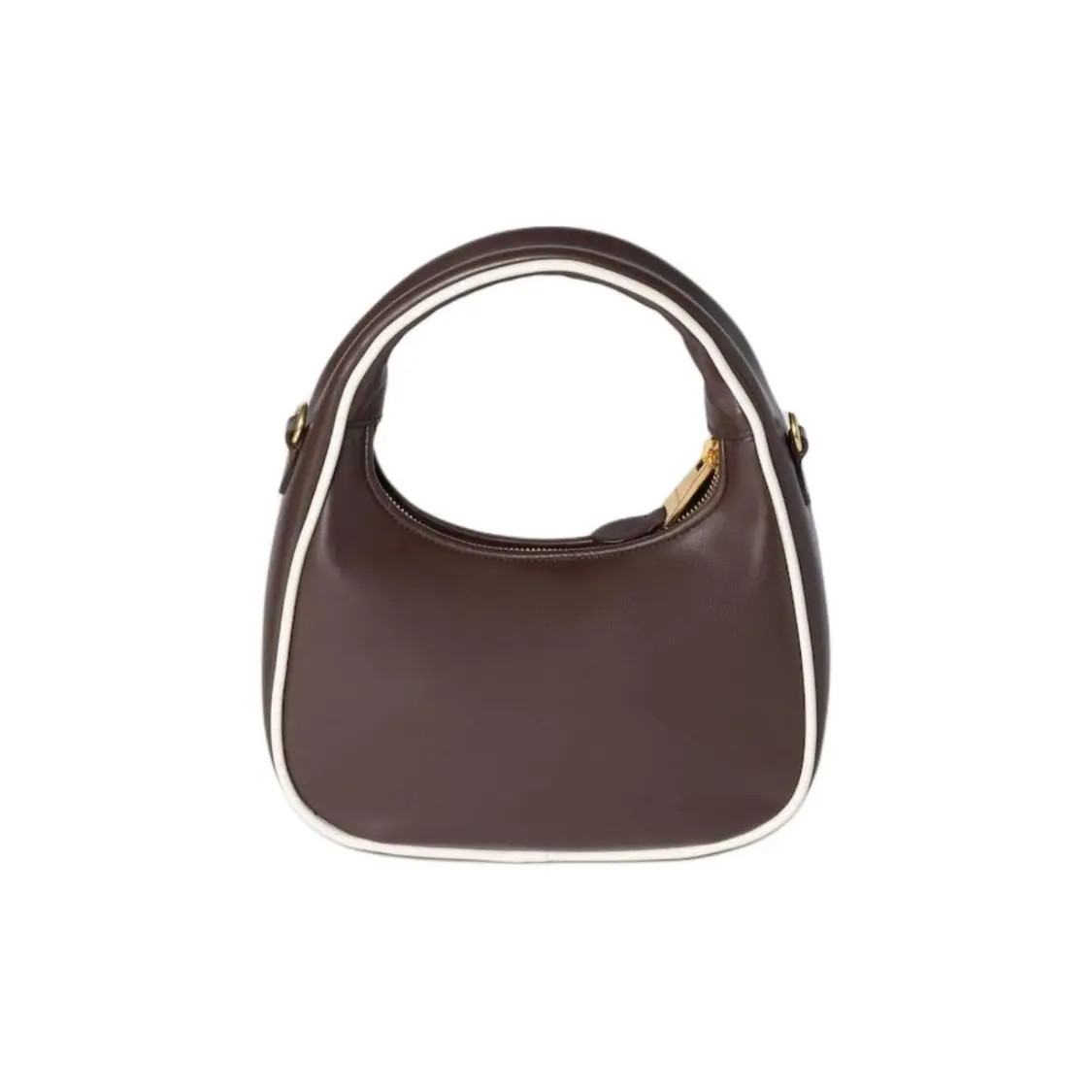 MIU MIU Wander Calf Leather One Shoulder Crossbody Tote Women’s 7.8×2.3×6.6 in