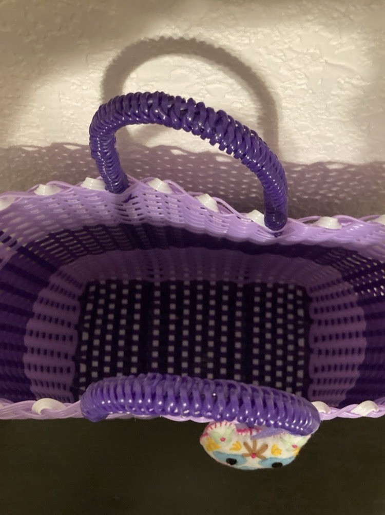 Tote made In Mexico/ Recycled Plastic Purple XL New