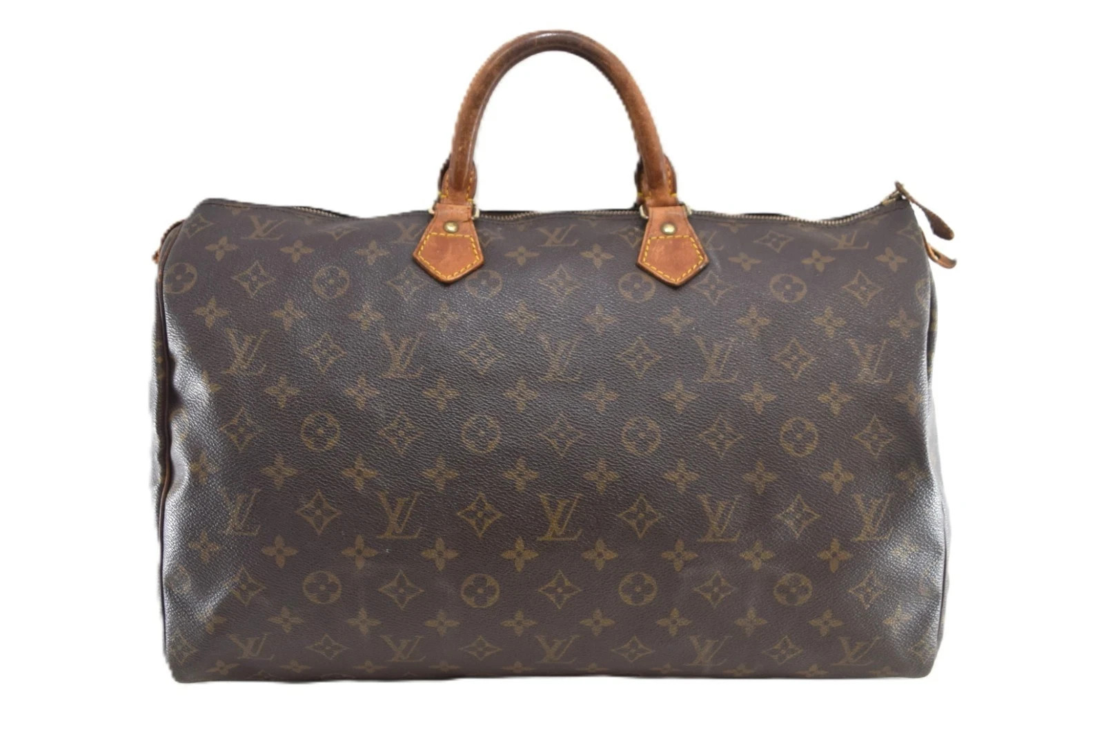 Auth Louis Vuitton Speedy 40 Boston Bag Monogram Canvas M41522