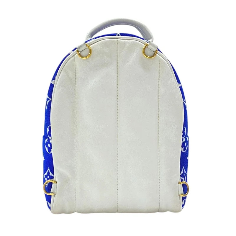 LOUIS VUITTON Palms Springs Backpack Mini Blue Monogram Backpack M46207 #OKB3153
