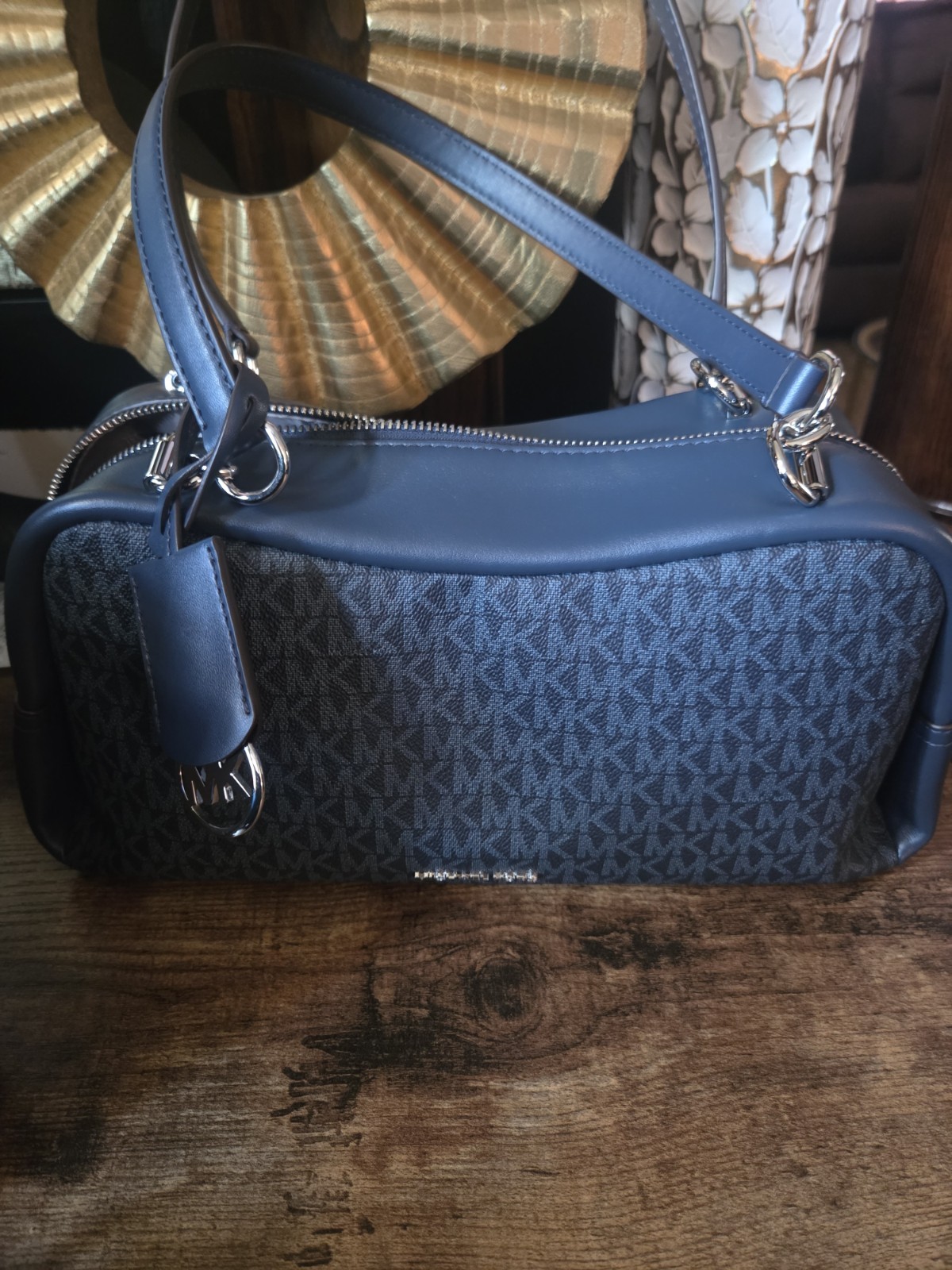 Michael kors Signature CECILY blue bag