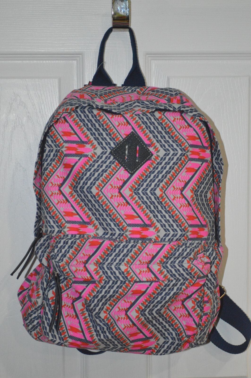 Candie’s® Susie Pink/Multi Zigzag Girls’s Backpack NWT