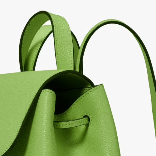 Kate Spade Kristi Medium Flap Backpack Turtle Green Leather KA695 NWT $379 MSRP