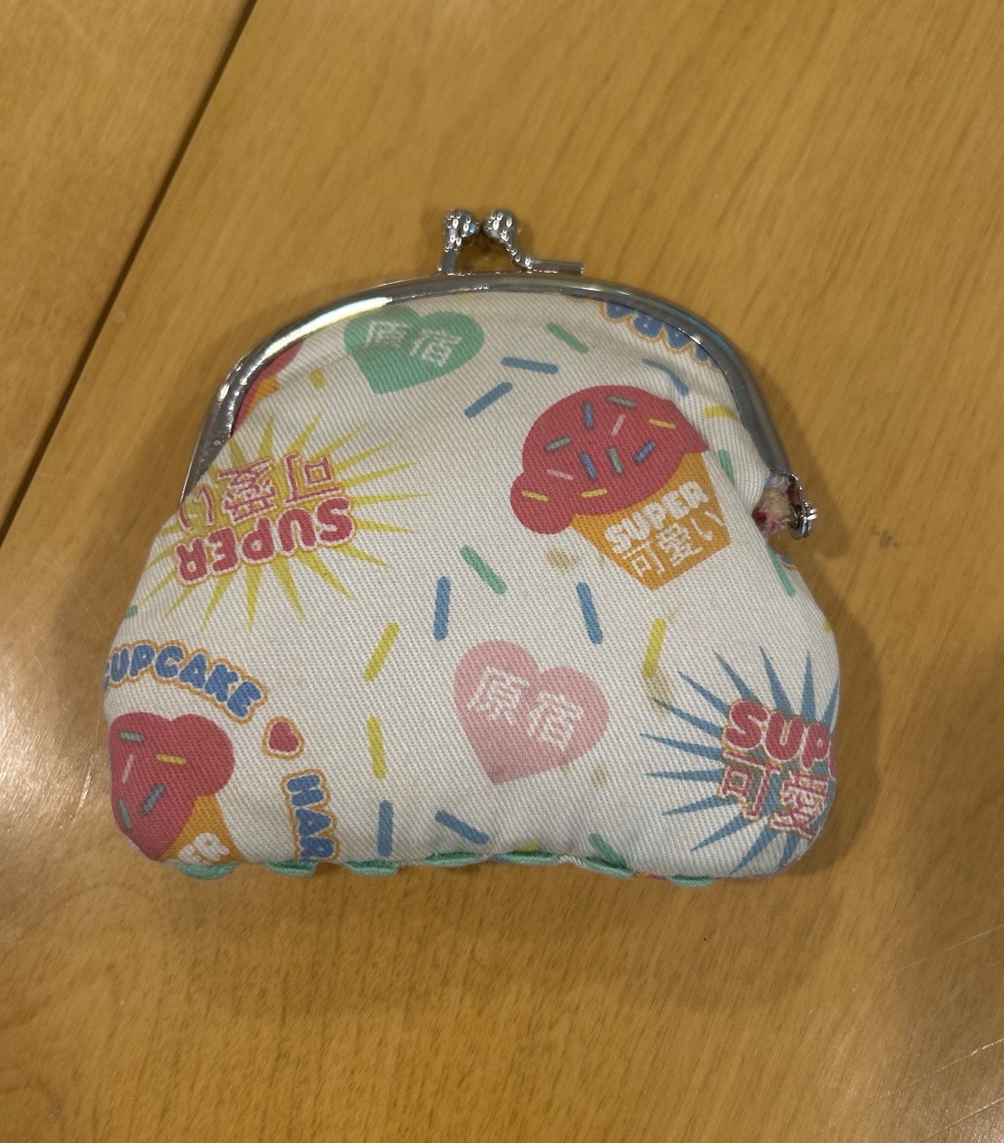 Gwen Stefani Harajuku Lovers CUTE AS A CUPCAKE Coun Purse Bag No Doubt