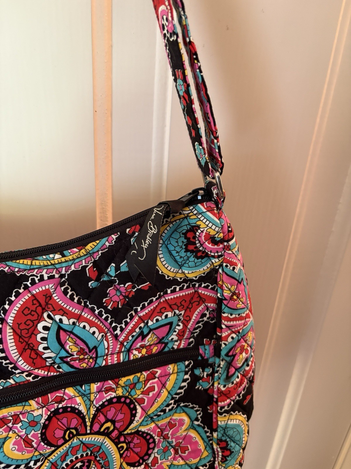 Vera Bradley Parisian Paisley Hipster Crossbody Bag