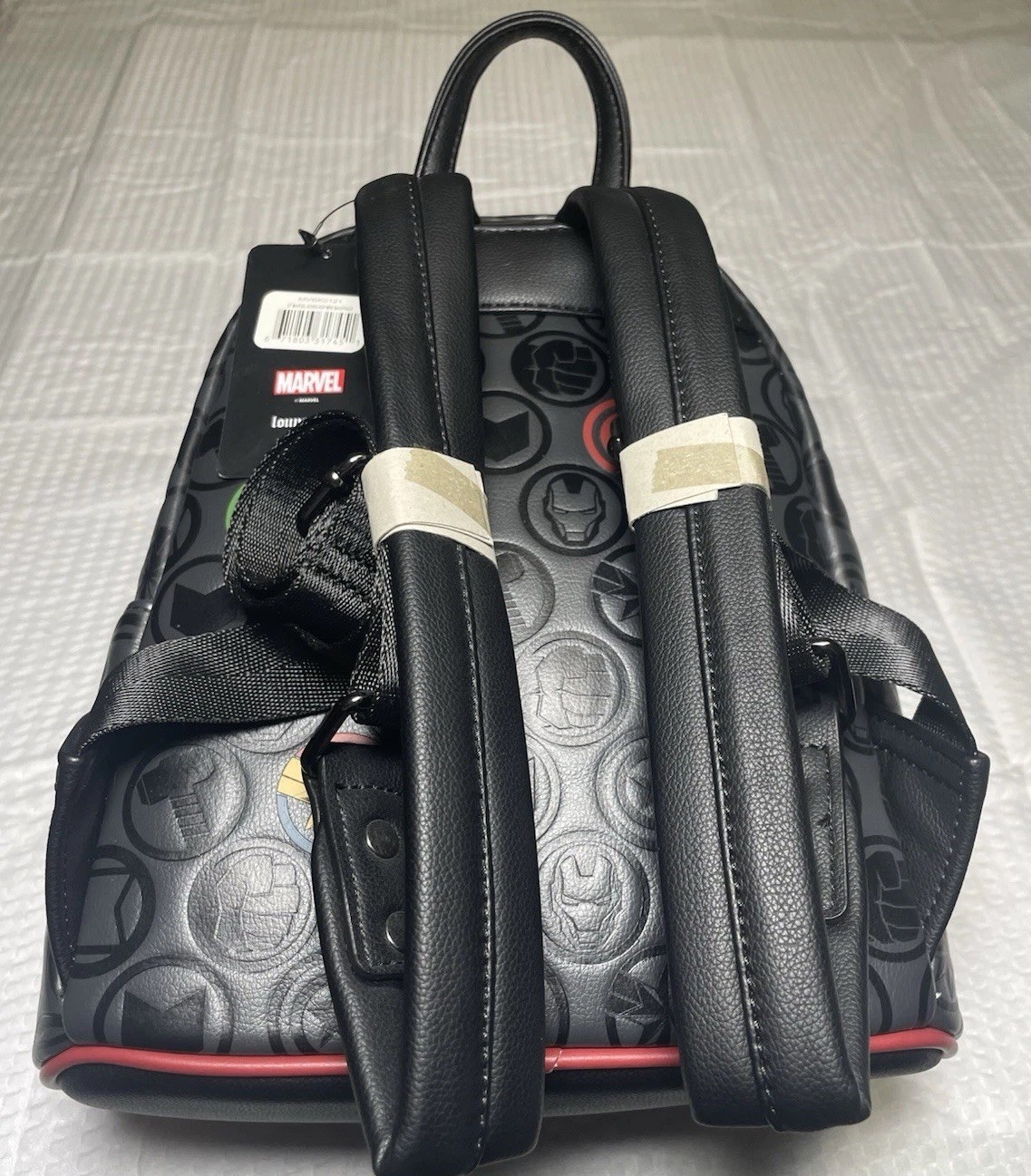 NWT Loungefly MARVEL Avengers Debossed Mini Backpack