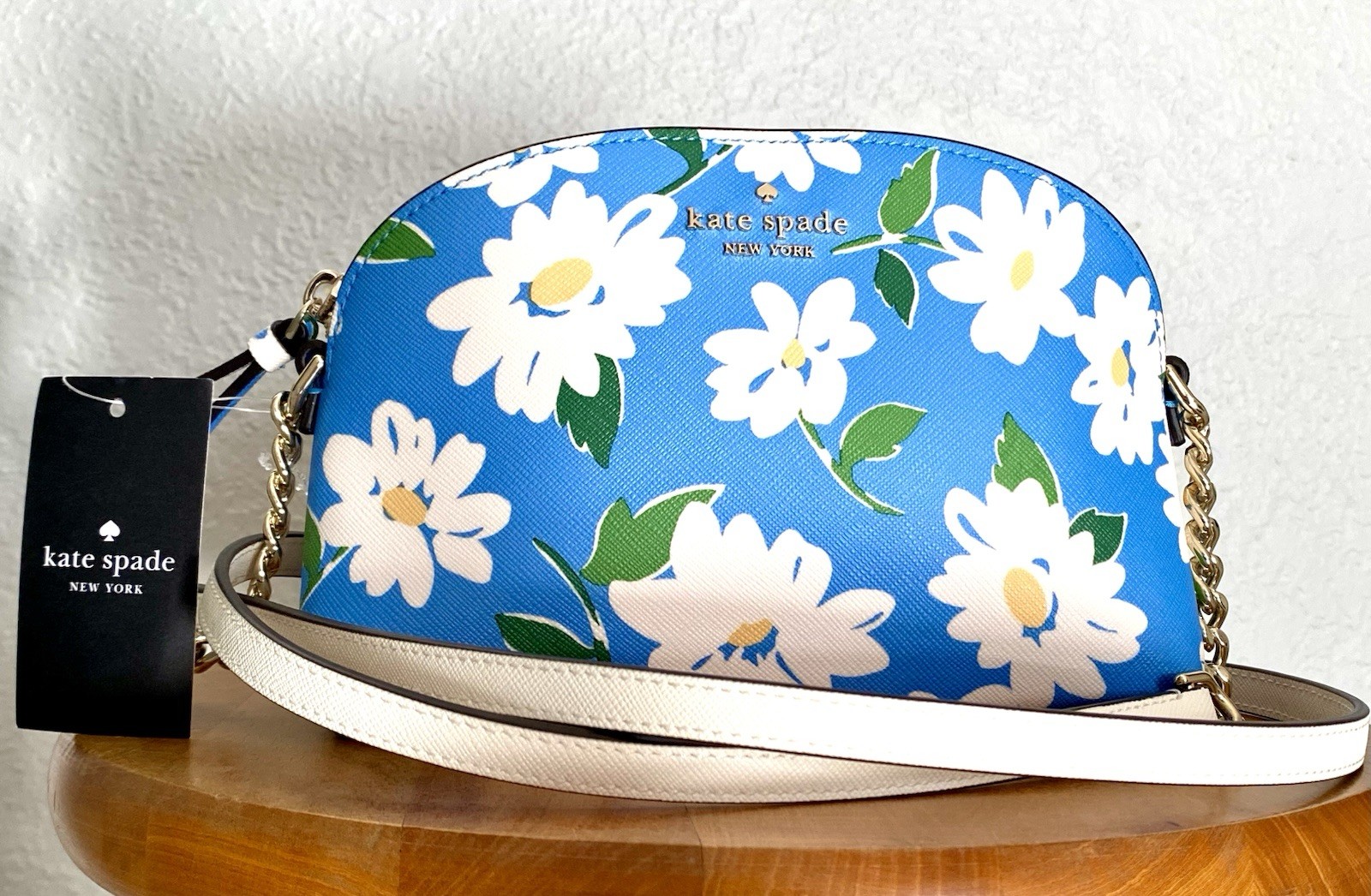 Kate Spade New York Cameron Charming Daisy Tide Pool Crossbody Bag