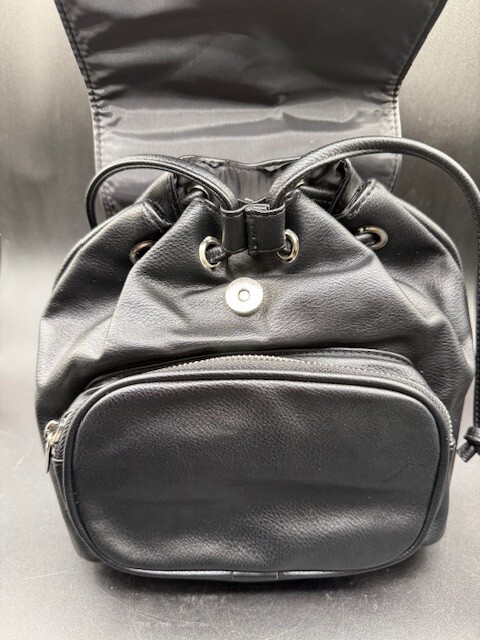 9″ Mini Flap Backpack – Wild Fable™ Black