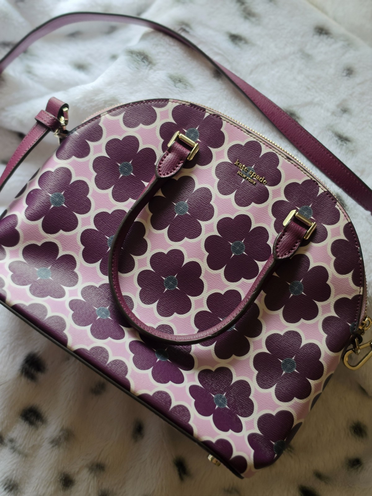Kate Spade Bag Spring Collection Orchid Pattern