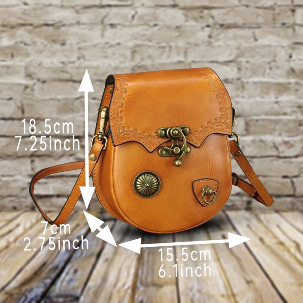Genuine Leather Small Purses for Women Crossbody Shoulder Bag Phone Pouch Bag