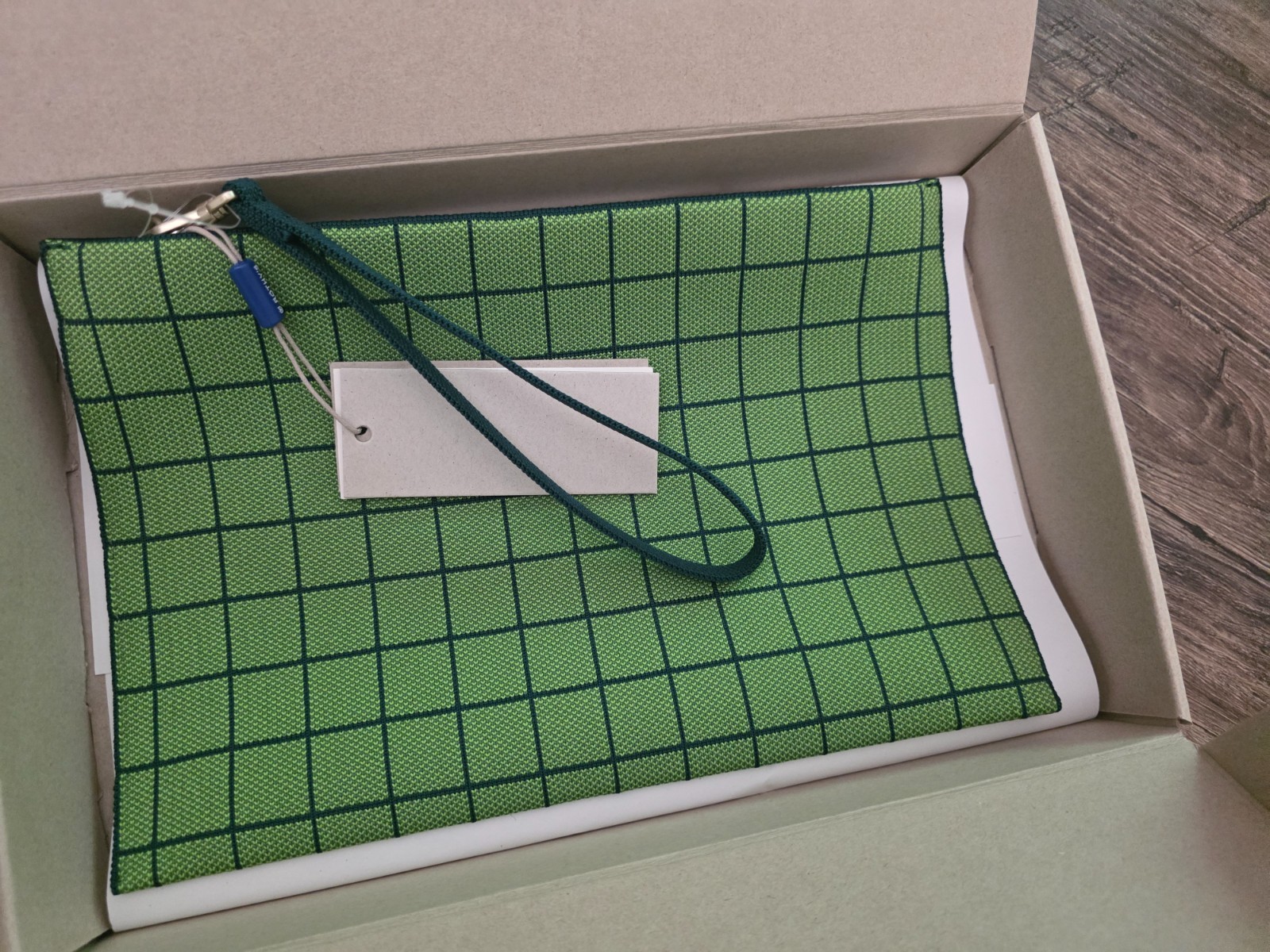 Rothy’s Leaf Green Wristlet-Sustainable Designer