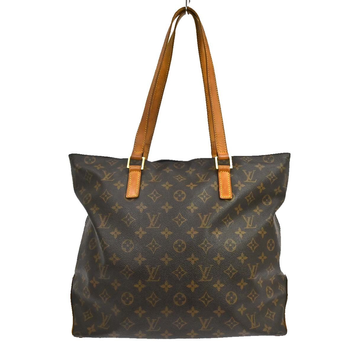 Best05 LOUIS VUITTON CABAS MEZZO HAND TOTE BAG MONOGRAM M51151 TH0061 BQ00933